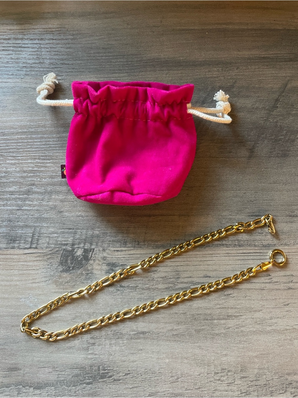Oh Clementine Gold Link Chain Necklace